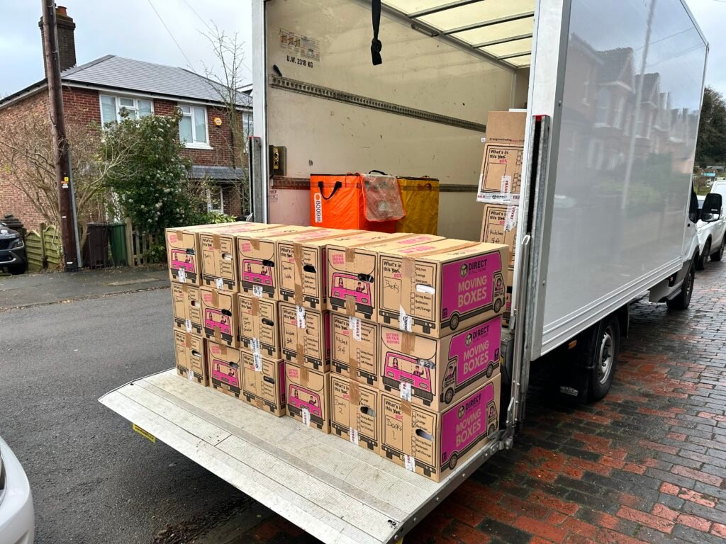 Vertex Removals vehicle on the move